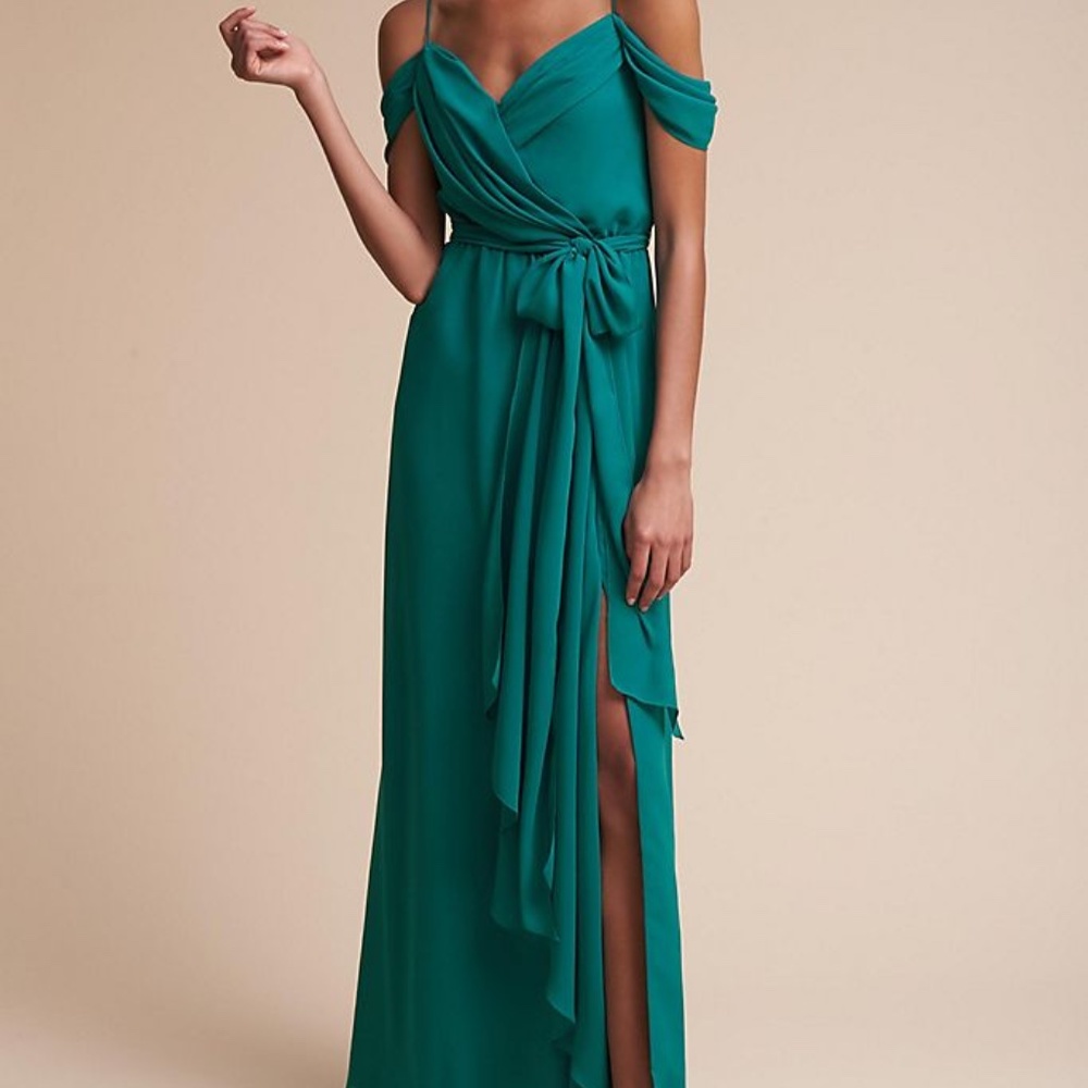 NWT Watters & Watters Peacock dress